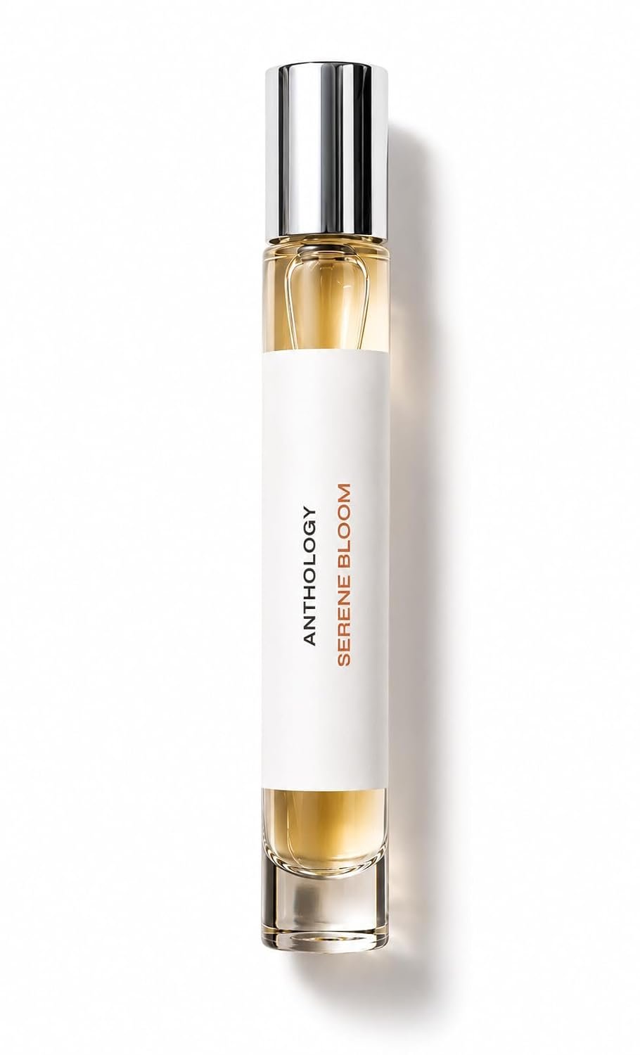 Anthology Serene Bloom Roll on Perfume Oil for Women 0.3oz 9 ML | Citrus, Vanilla, Pink Pepper, Jasmine & Iris Notes | Rollerball
