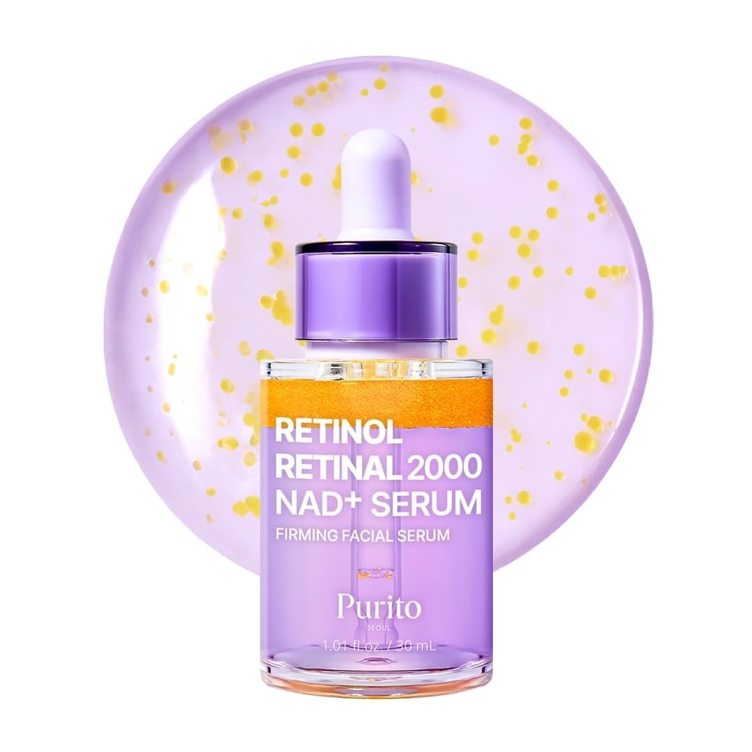 PURITO Retinol + Retinal Serum | Korean Lightweight Anti-aging Care