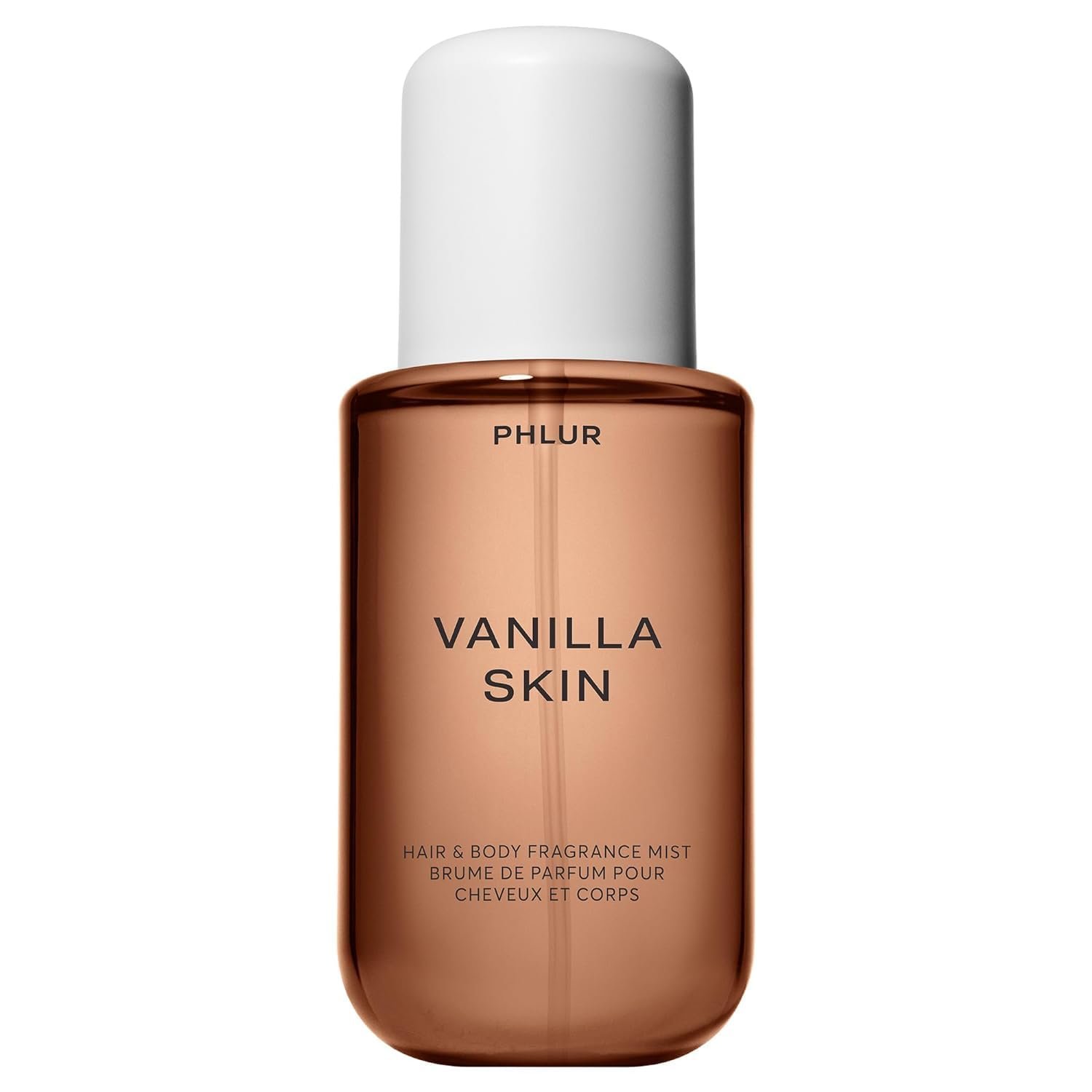PHLUR Vanilla Skin Body Mist, 8 Fl Oz – Hair and Body Perfume for Women | Vanilla Perfume Body Spray with Pink Pepper, Cashmere Wood & Sandalwood Fragrance