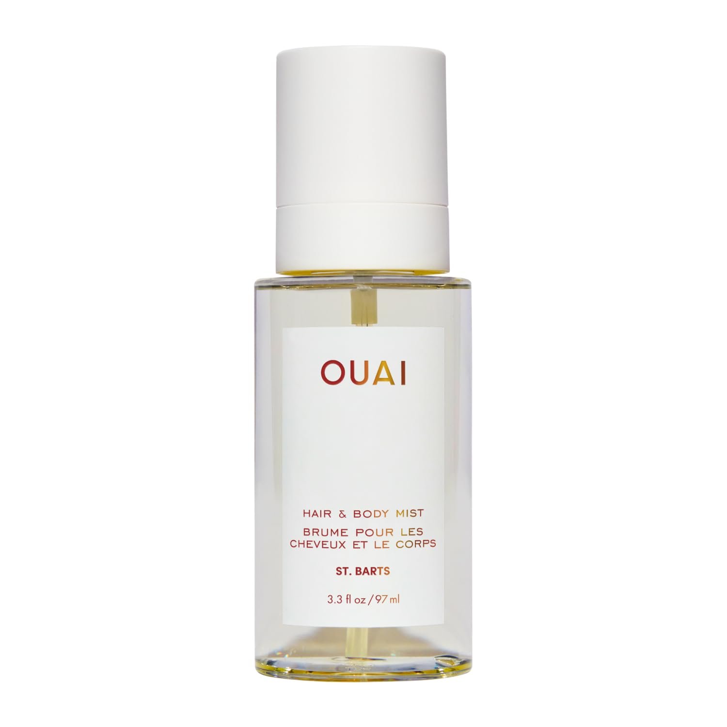 OUAI St. Barts Hair and Body Mist – Tropical-Scented Body Spray (3.3 oz) | Hair Perfume and Body Spray with Notes of Dragonfruit, Orange Blossom, Tuberose & Musk