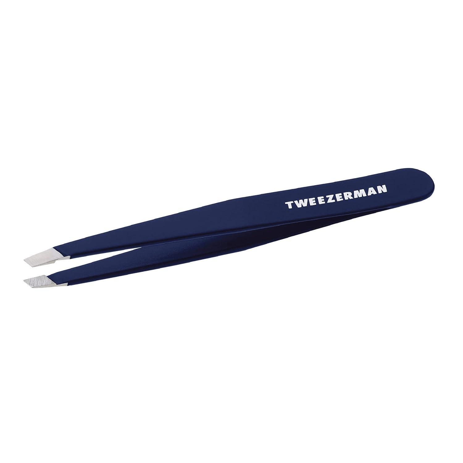 Tweezerman Slant Tweezer – Tweezers for Eyebrows Evening Blue