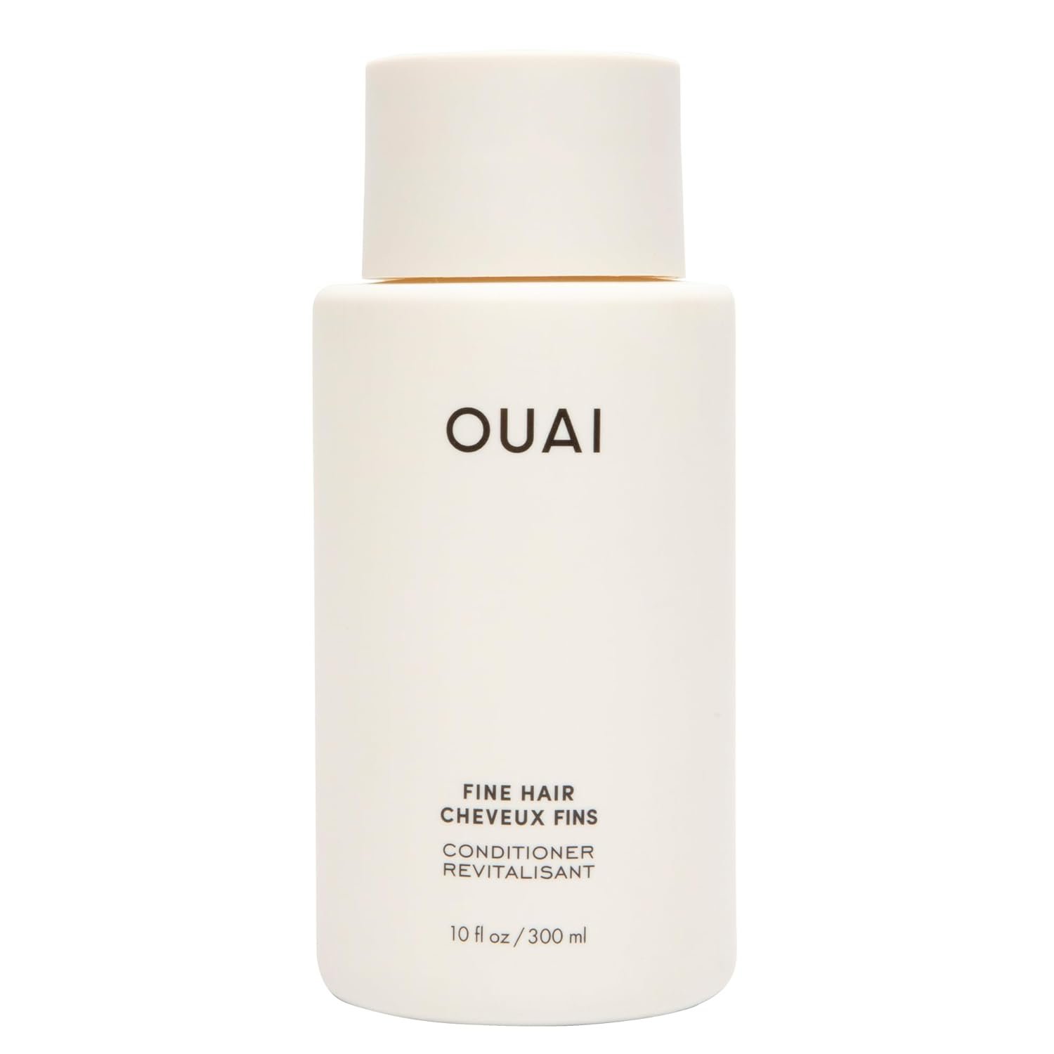 OUAI Fine Hair Conditioner – Volumizing Conditioner for Fine Hair (10 oz) | Made with Keratin, Biotin and Chia Seed Oil – Adds Softness, Bounce and Volume – Free from Parabens, Sulfates, and Phthalates