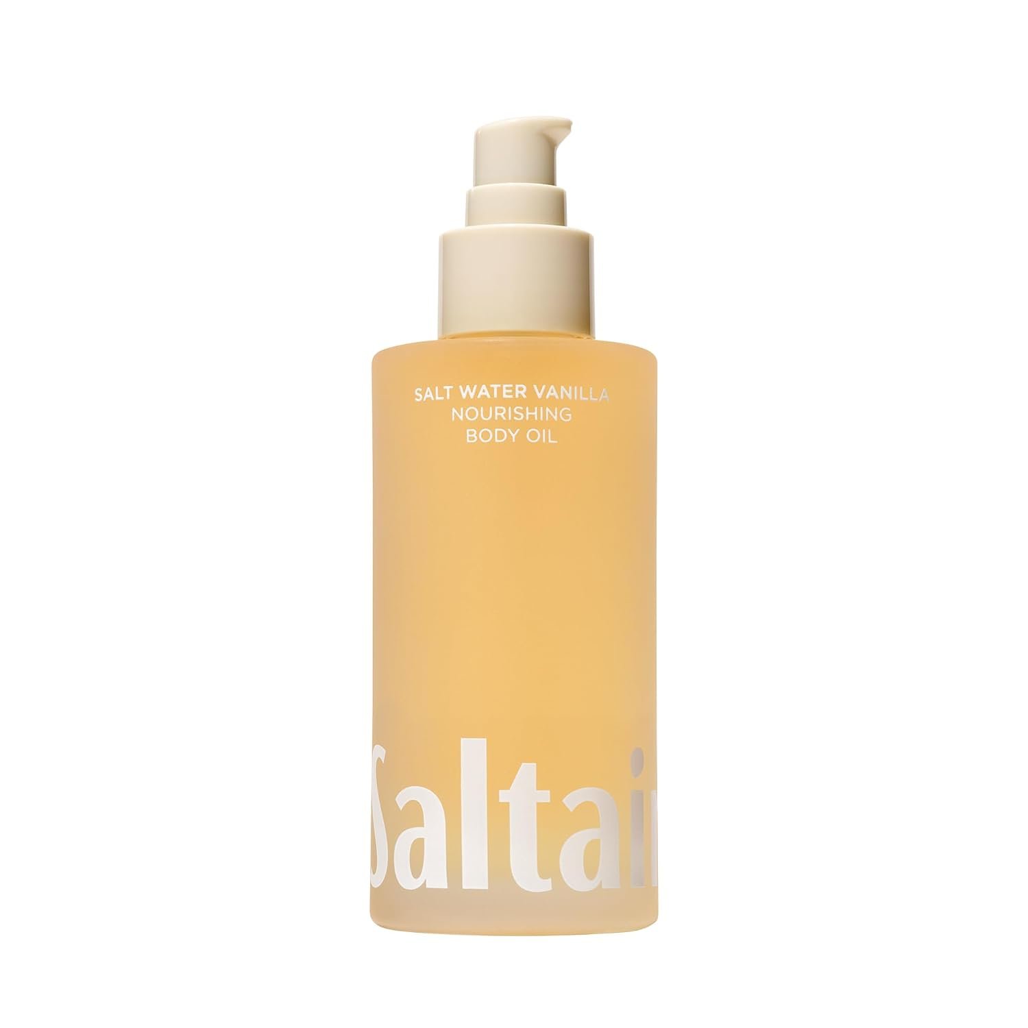 Saltair Nourishing Body Oil | Lightweight Glow | Salt Water Vanilla, 4 oz | Lightweight body oil with fermented saururus, kukui, moringa, astaxanthin, biomimetic plant actives, and vegan formula