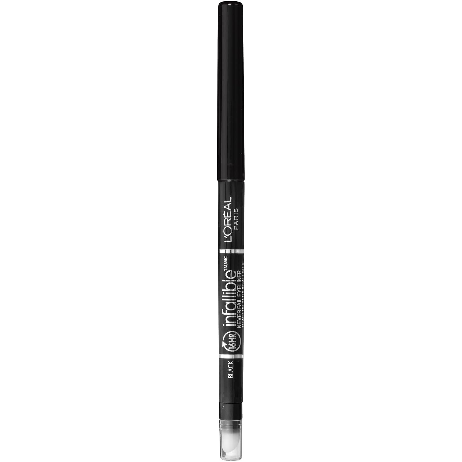 L’Oreal Paris Makeup Infallible Never Fail Original Mechanical Pencil Eyeliner with Built in Sharpener, Black, 0.008 oz., 1 Count