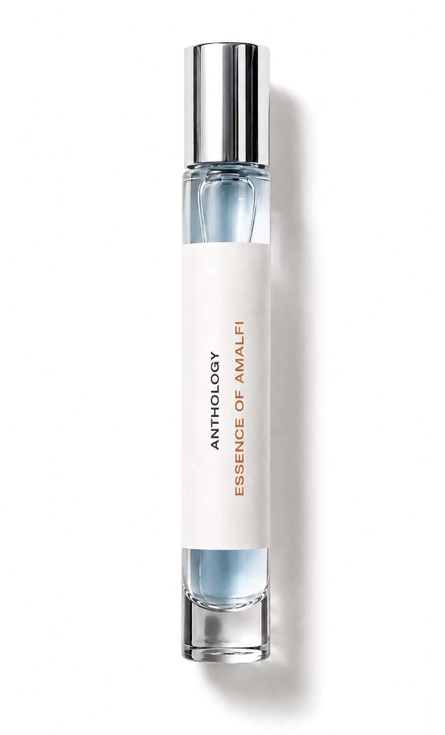 Anthology Essence of Amalfi Perfume Oil Roll-On for Women – Mediterranean Citrus Fragrance with Lemon, Green Apple & Cedarwood – Alcohol-Free Travel Rollerball 9ml