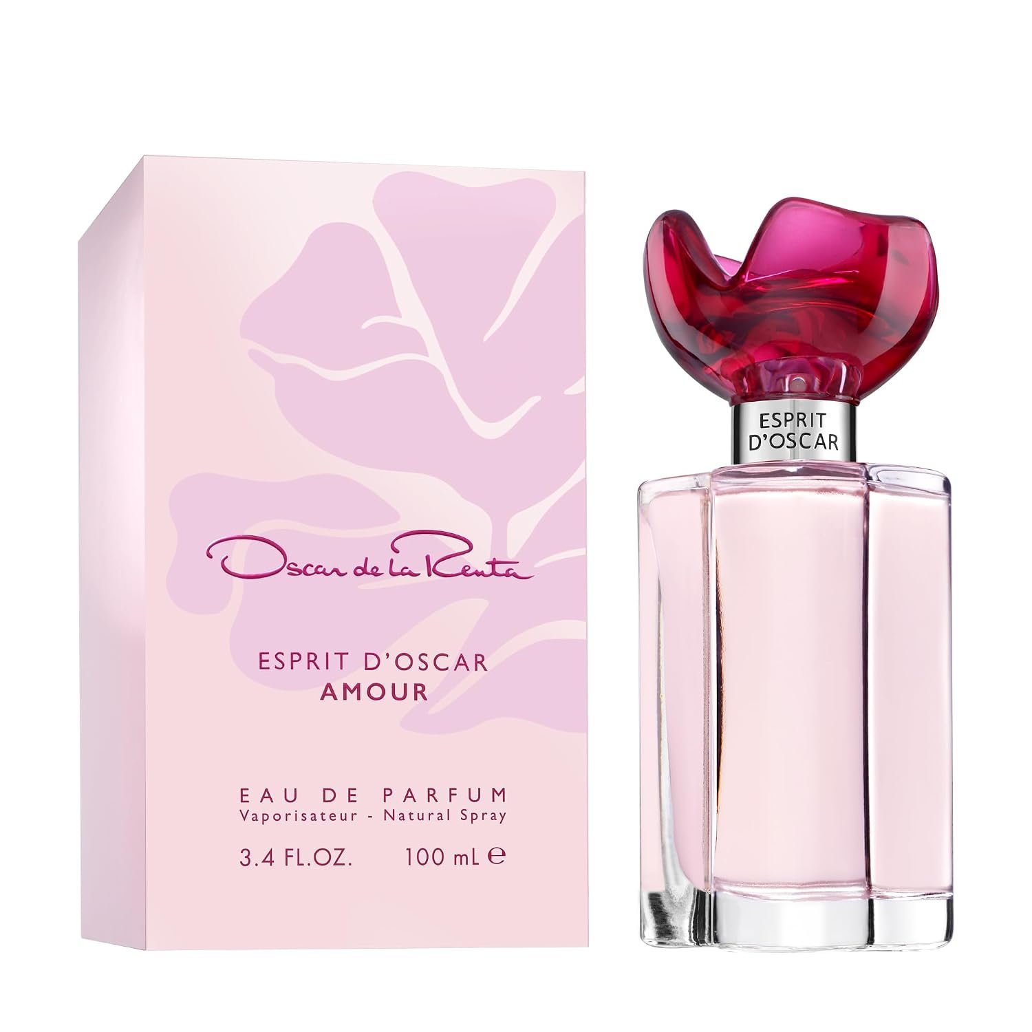 Oscar de la Renta Esprit D’Oscar Amour Eau de Parfum Perfume Spray for Women, 3.4 Fl. Oz.