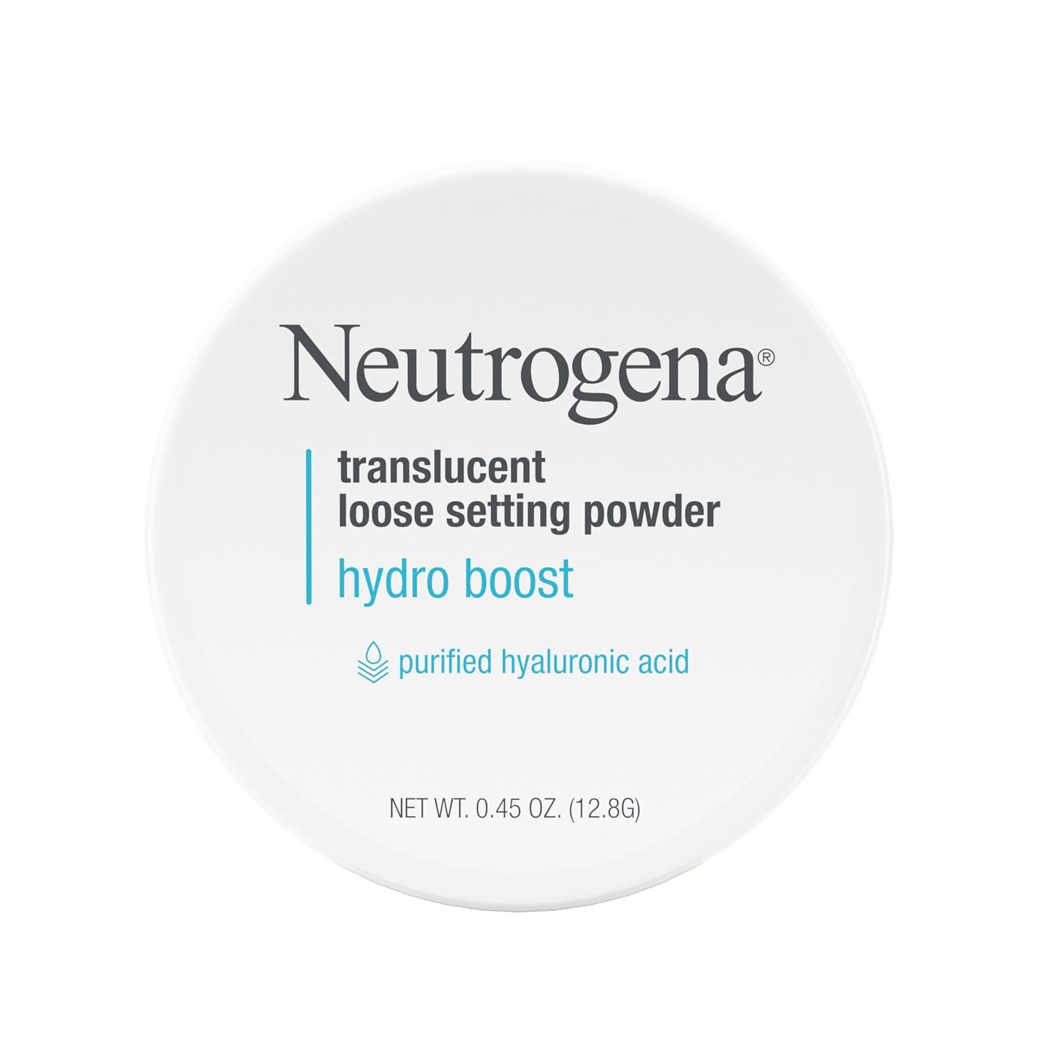 Neutrogena Hydro Boost Translucent Loose Setting Powder, .44 oz | Purified Hyaluronic Acid, Smooth Skin, Blurs Imperfections and Sets Makeup, Lightweight Face Powder