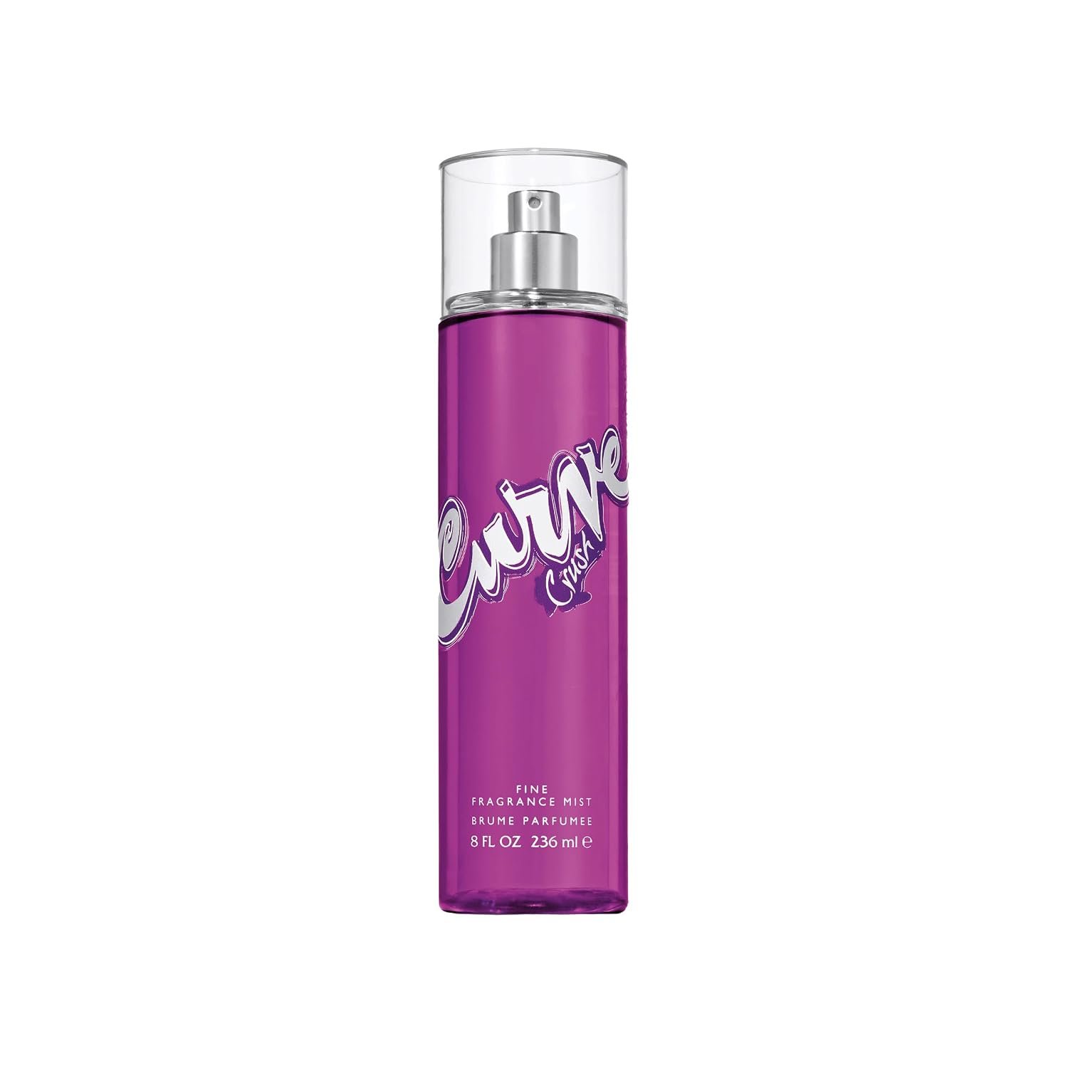 Curve Crush Fine Fragrance Mist for Women, 8 fl oz | Women’s floral fine fragrance mist. Perfume with notes of bergamot, lemon, orchid and musk.