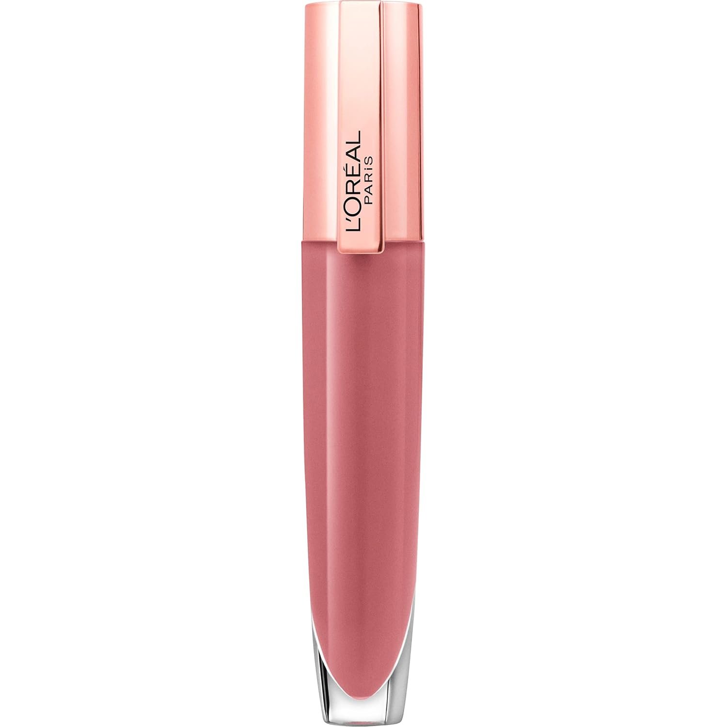 L’Oreal Paris Glow Paradise Hydrating Tinted Lip Balm-in-Gloss with Pomegranate Extract & Hyaluronic Acid, Ultra-Gentle, Non-Sticky Formula, Feathery Fleur, 0.23 Fl Oz