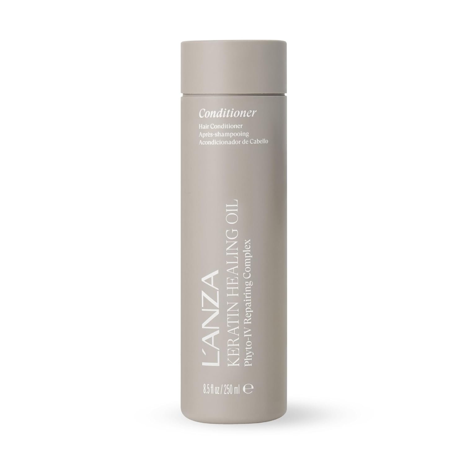 L’ANZA Keratin Healing Oil Conditioner for Dry Damaged Hair, Moisturizing, Detangles, Reduces Breakage, Adds Shine, Anti-Frizz, Color Safe Anti-Humidity Strengthening Care, Sulfate Free