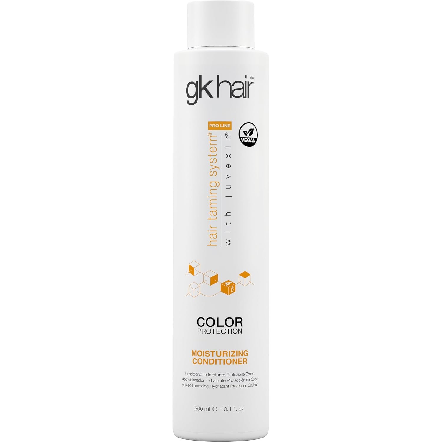 GK HAIR Kertain Moisturizing Conditioner for Dry Damaged Colored Hair Protection Deep Conditioning with Hydration Frizz Control Smooth Healthy All Hair Sulfate Free Women and Men – 10.1 Oz