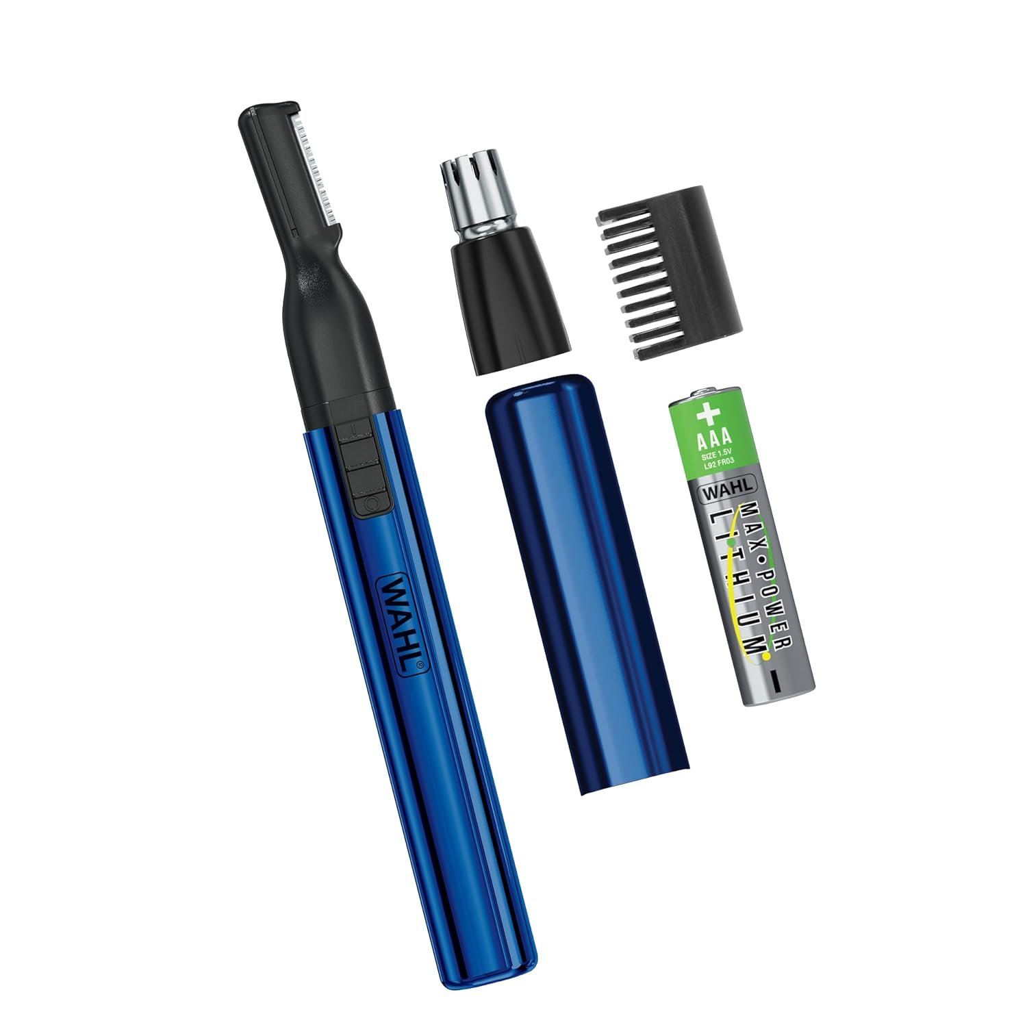 Wahl Lithium Battery 2-in-1 Pen Detail Trimmer for Nose, Ear & Eyebrow