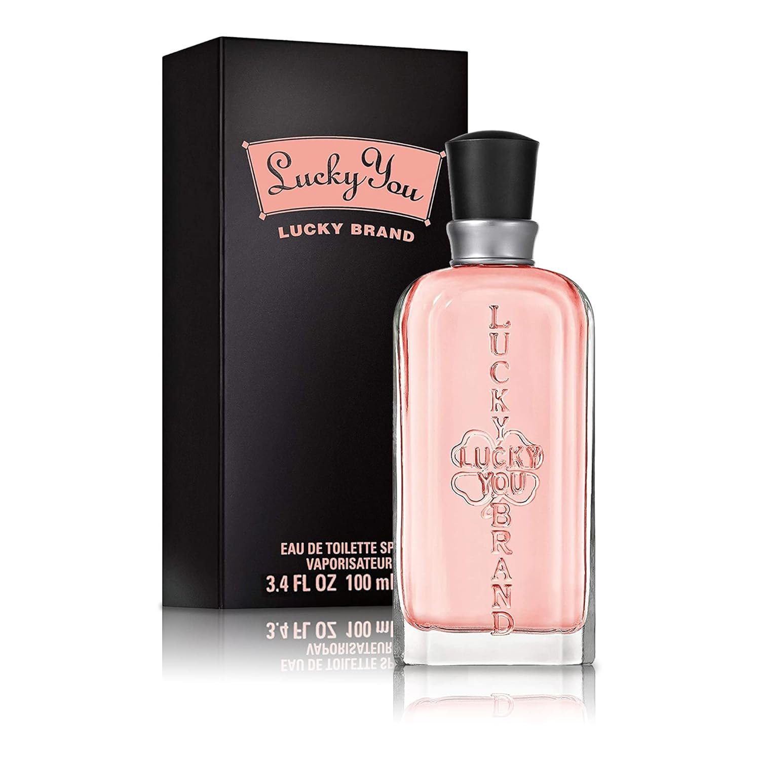 Lucky Brand Lucky You Perfume for Women, Eau De Toilette Day or Night Spray with Fresh Flower Citrus Scent, 3.4 fl oz |