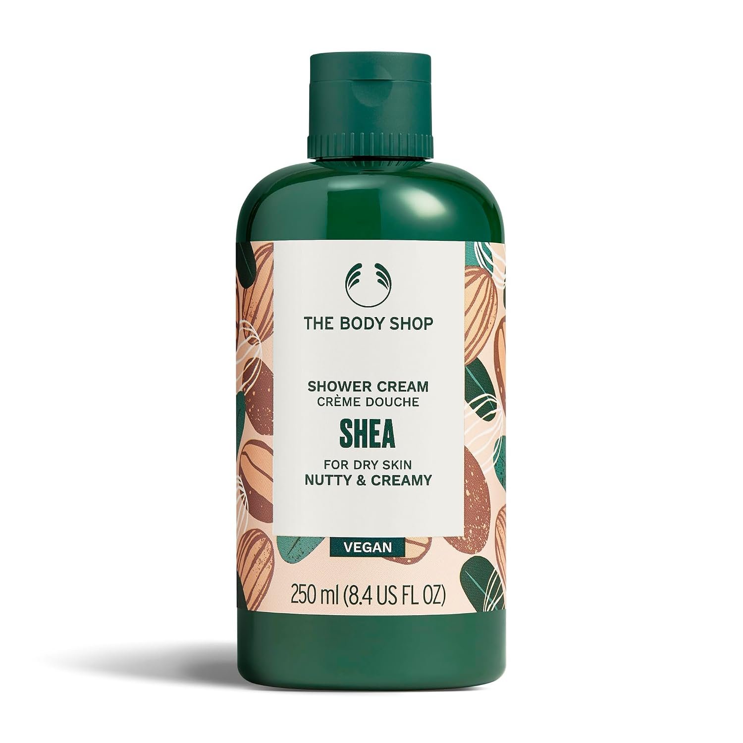 The Body Shop Shea Shower Cream, 8.4 Fl Oz | Vegan shower cream gently cleanses dry or sensitive skin with a soft lather. Leaves skin feeling smooth, soothed & hydrated