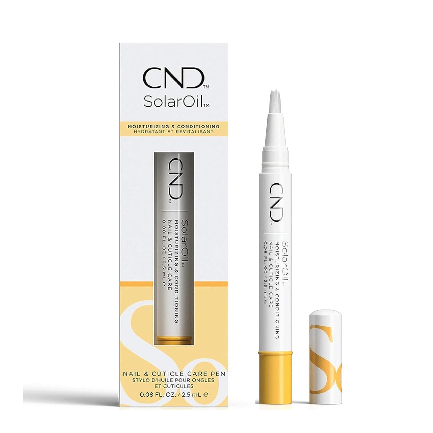 CND SolarOil Cuticle Oil Pen, Travel-Size, 0.08 oz