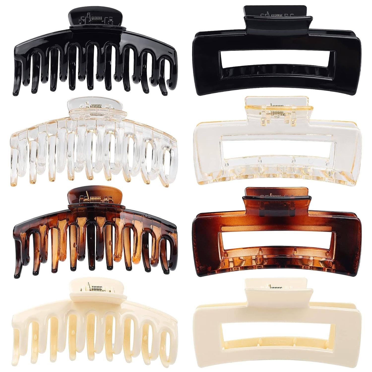laxizar 8 Pcs Claw Clips Hair Clips for Women Hair Accessories for Women