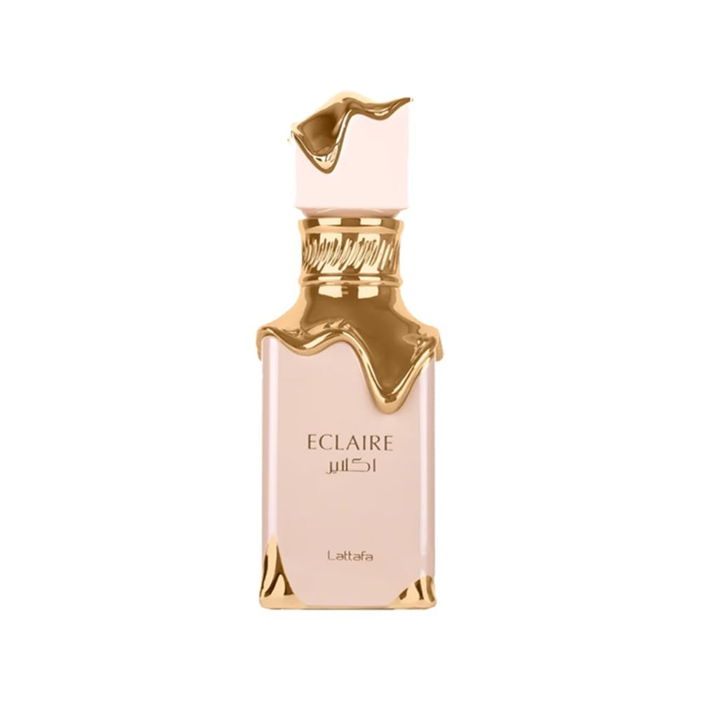 Lattafa Eclaire – Vanilla, Caramel, Sweet, Floral – Eau de Parfum Long-Lasting Fragrance for Women, 3.40 Ounce / 100 ml | Long-Lasting Fragrance, 3.40 Ounce / 100 ml