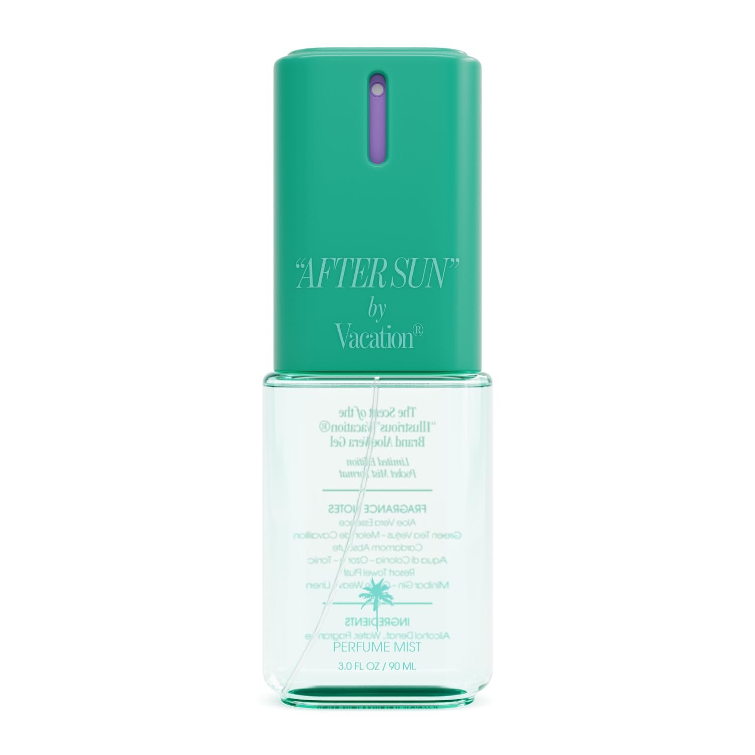 VACATION After Sun Body Mist and Perfume for Women, 3 Fluid Ounces | Aloe Vera, Cucumber and Green Tea Scent, Hair and Body Spray, Summer Fragrance, Travel Size