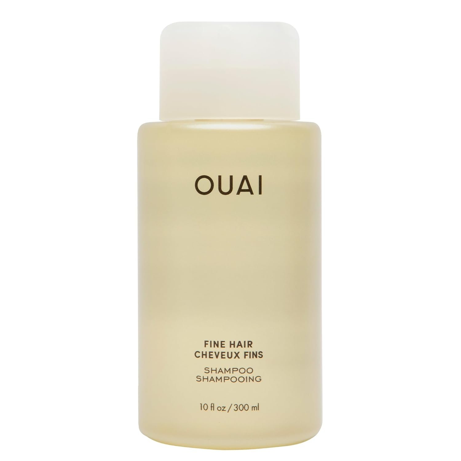 OUAI Fine Hair Shampoo – Biotin Thickening Shampoo for Thin Hair (10 Fl Oz) | Volumizing & Strengthening Keratin & Chia Seed Oil for Women & Men – Lightweight, Color-Safe, Sulfate Free