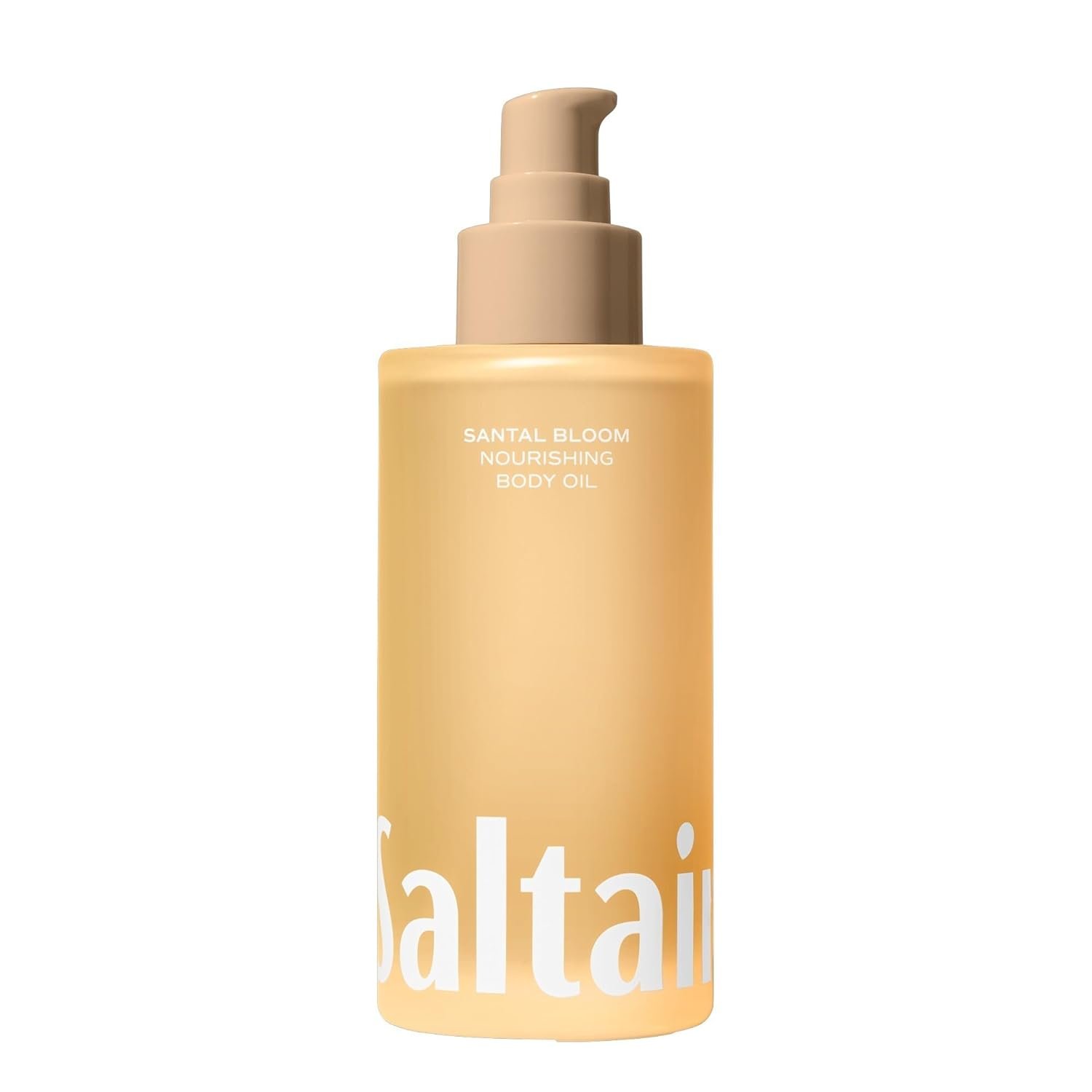 Saltair Body Oil | Santal Bloom After Shower Moisturizer | 4 oz Pump | Fast-absorbing botanical texture for post-bath hydration and a comfortable non-heavy finish