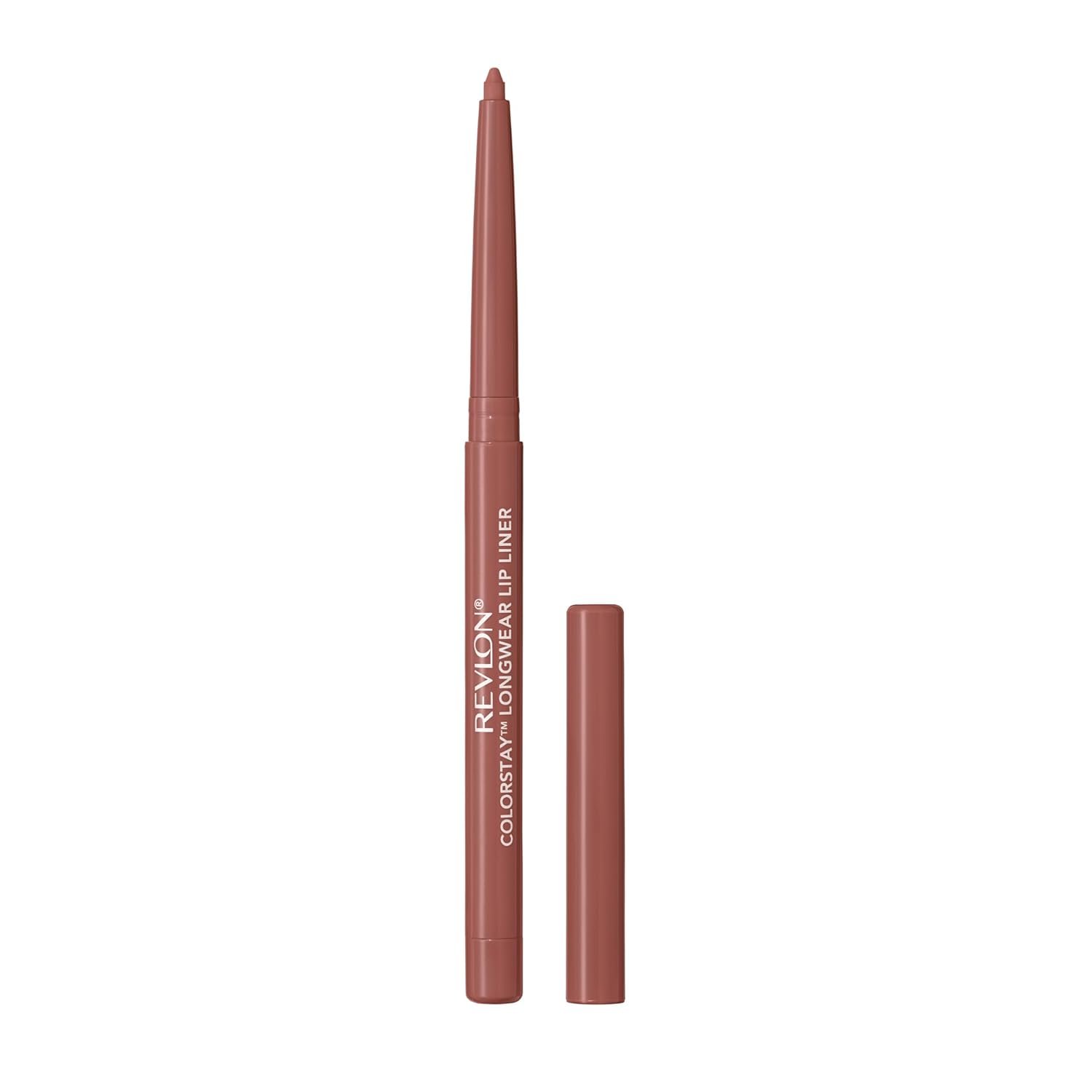 Revlon ColorStay Longwear Lip Liner, 630 Nude, 0.01 oz | Longwear lip liner with built-in sharpener. Rich color with smooth, easy-glide application.