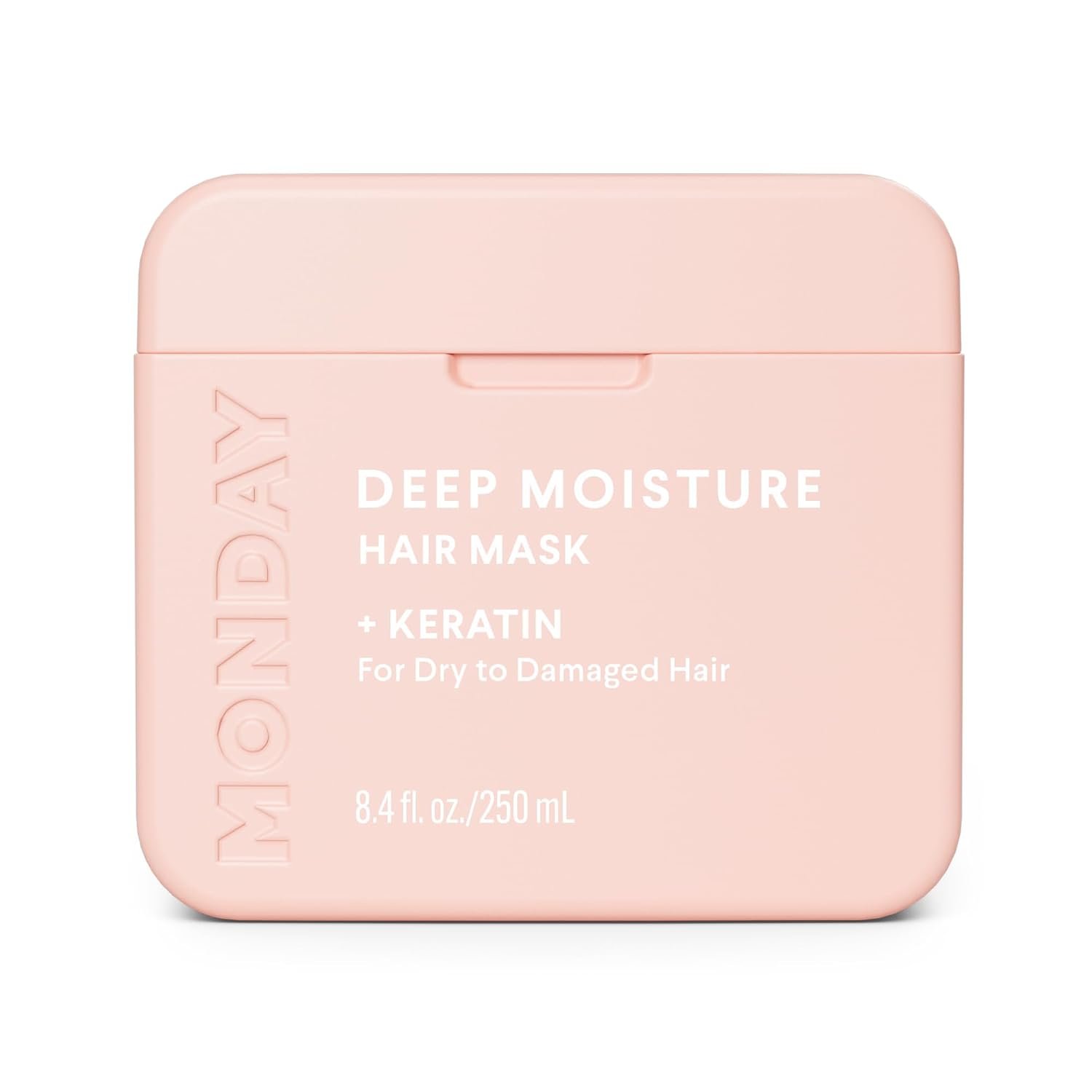 MONDAY HAIRCARE DEEP MOISTURE Hair Mask with Keratin, Argan Oil, Shea Butter & Coconut Oil for Dry to Damaged Hair 250 mL