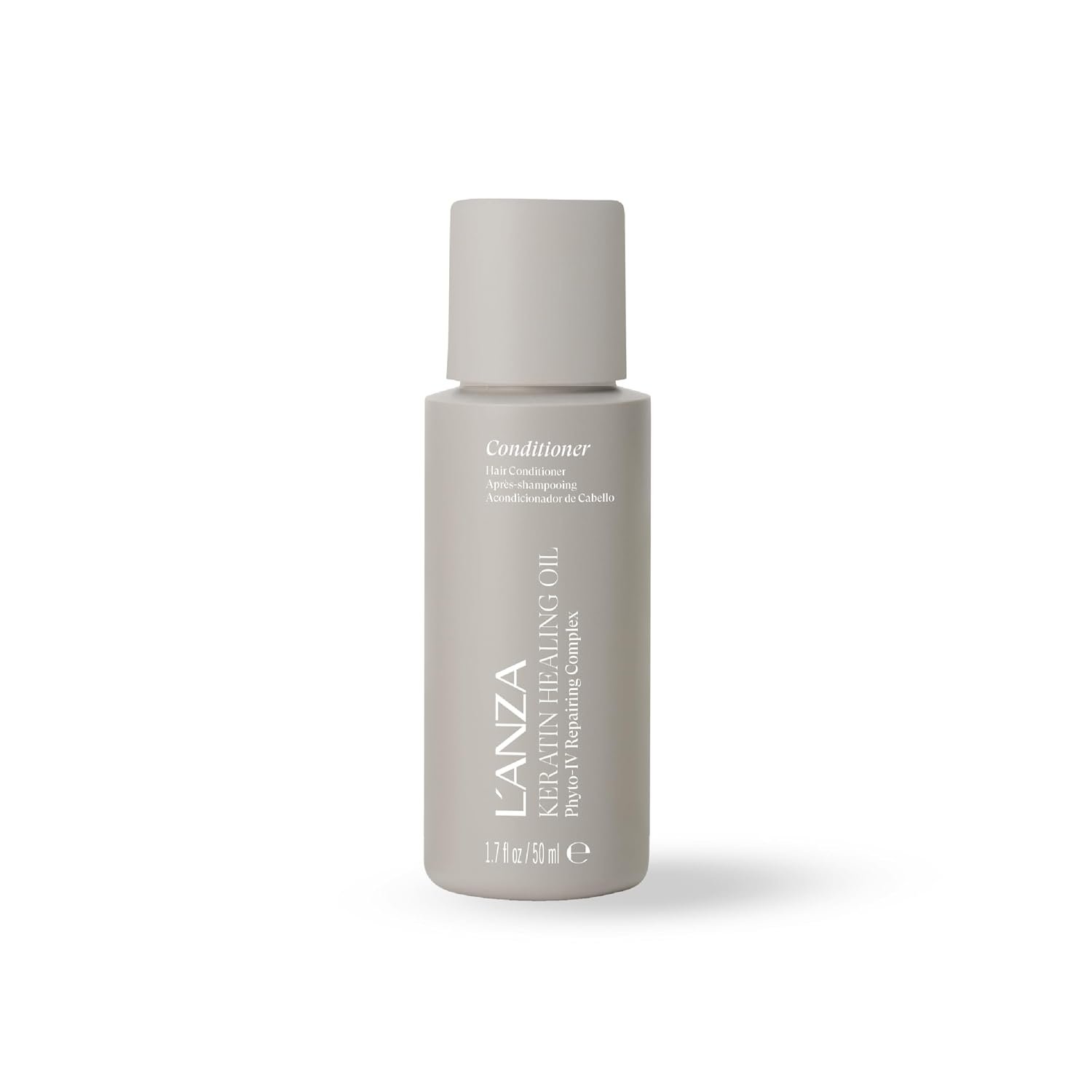 L’ANZA Keratin Healing Oil Conditioner for Dry Damaged Hair, Moisturizing, Detangles, Reduces Breakage, Adds Shine, Anti-Frizz, Color Safe Anti-Humidity Strengthening Care, Sulfate Free