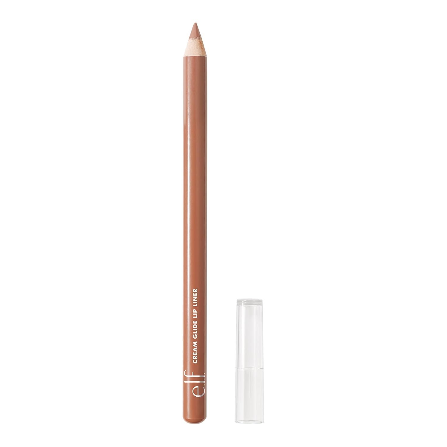 e.l.f. Cream Glide Lip Liner, Highly-Pigmented Pencil For Shaping & Sculpting Lips, Semi-Matte Finish, Vegan & Cruelty-Free