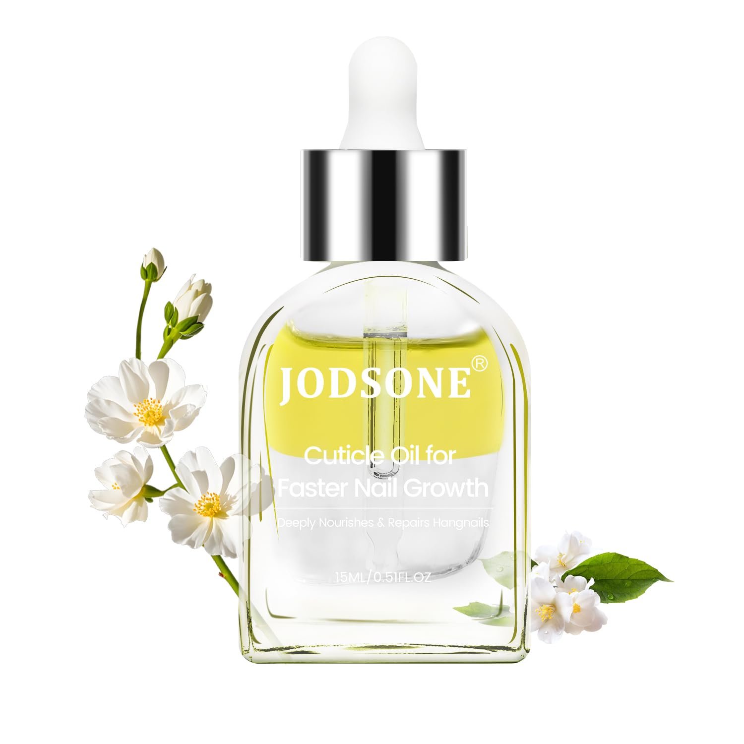 JODSONE Cuticle Oil for Nails for Repairing Cuticles Overnight Moisturizing and Strengthening Nails with Dropper