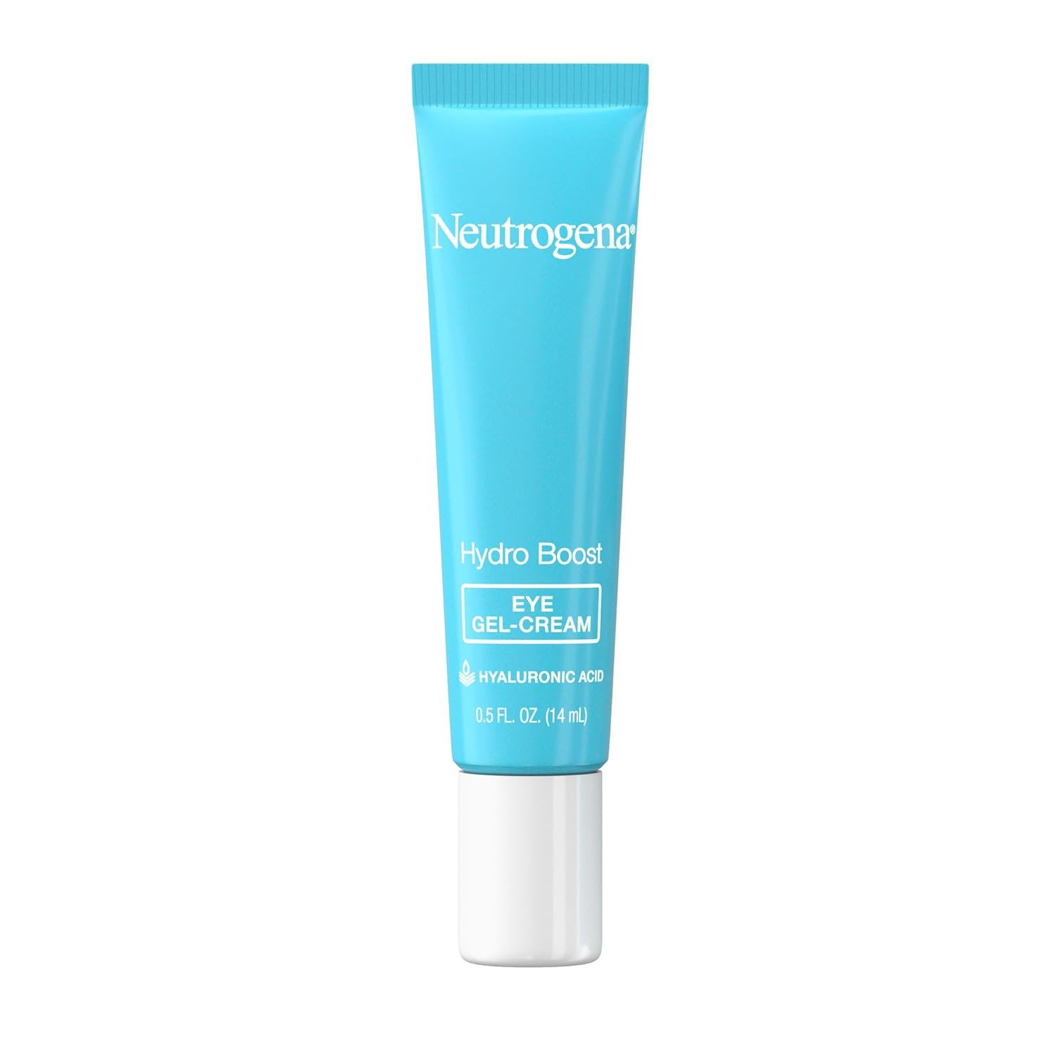 Neutrogena Hydro Boost Under Eye Cream, Fragrance Free, 0.5 oz | Purified Hyaluronic Acid, Keeps Under Eye Area Looking Smooth & Hydrated, Fragrance Free and Non-Comedogenic