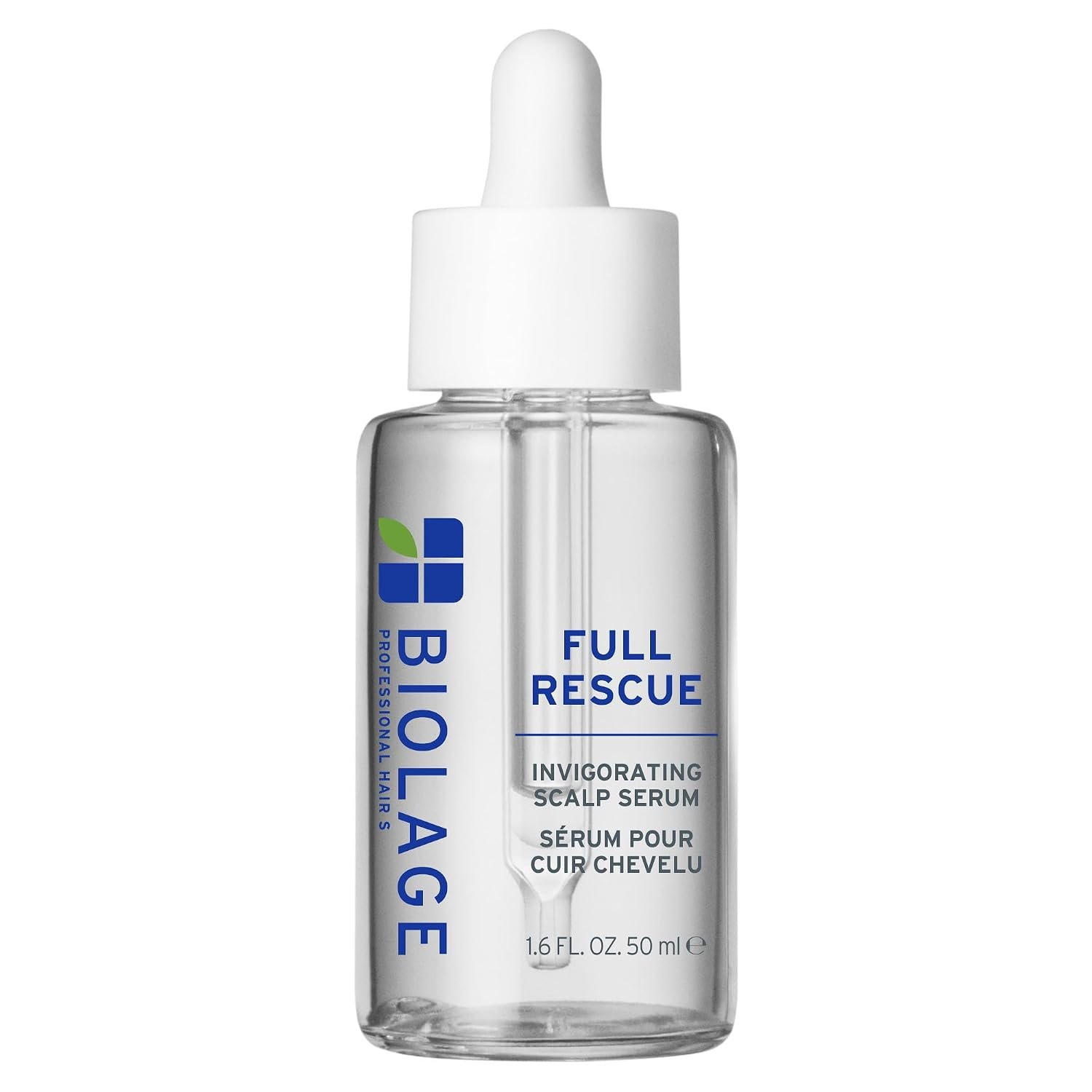 Biolage Full Rescue Invigorating Serum – For Stronger Hair, 1.6 fl oz | With rosemary oil & niacinamide, vegan, paraben-free, balances scalp, fortifies strands, stronger hair & longer lengths