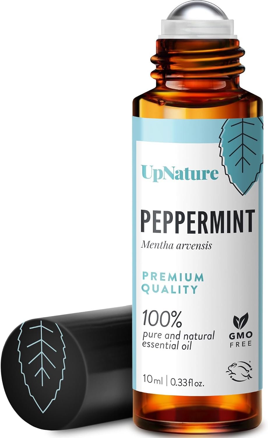 UpNature Peppermint Oil Roll On for Pregnancy Nausea & Morning Sickness | 100% natural peppermint essential oil roll-on for nausea, morning & motion sickness relief – pregnancy essentials, chemo