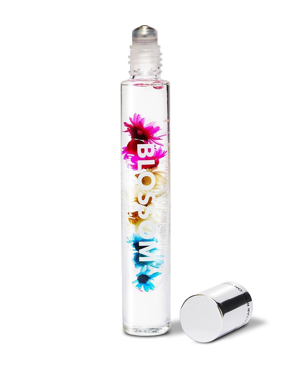 Blossom Roll, 0.20oz (Coconut, Lily of the Valley, Chamomile, Vanilla) | Essential Oils, Infused with Real Flowers, Made in USA, Coconut Nectar, Little Girl Perfume Rollerball Perfume, Gift Sets