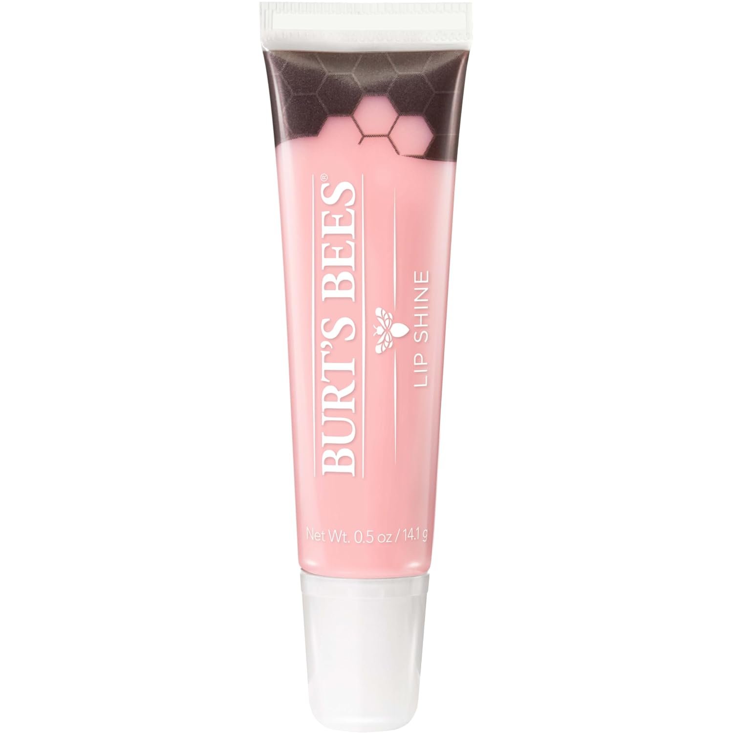 Burt’s Bees Lip Gloss, Lip Shine for Women, 100% Natural Origin Makeup, Whisper