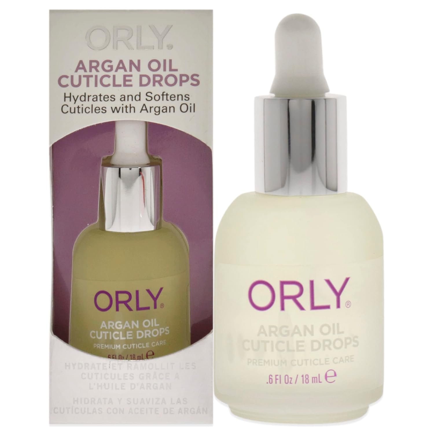 Argan Oil Cuticle Drops by Orly for Women – 0.6 oz Oil