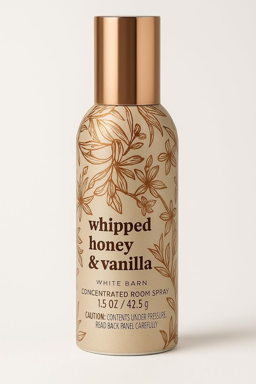 Bath & Body Works Whipped Honey & Vanilla Concentrated Room Spray 1.5 oz / 42.5 g – Rich Honey Drizzle with Floral Neroli and Whipped Vanilla Bean