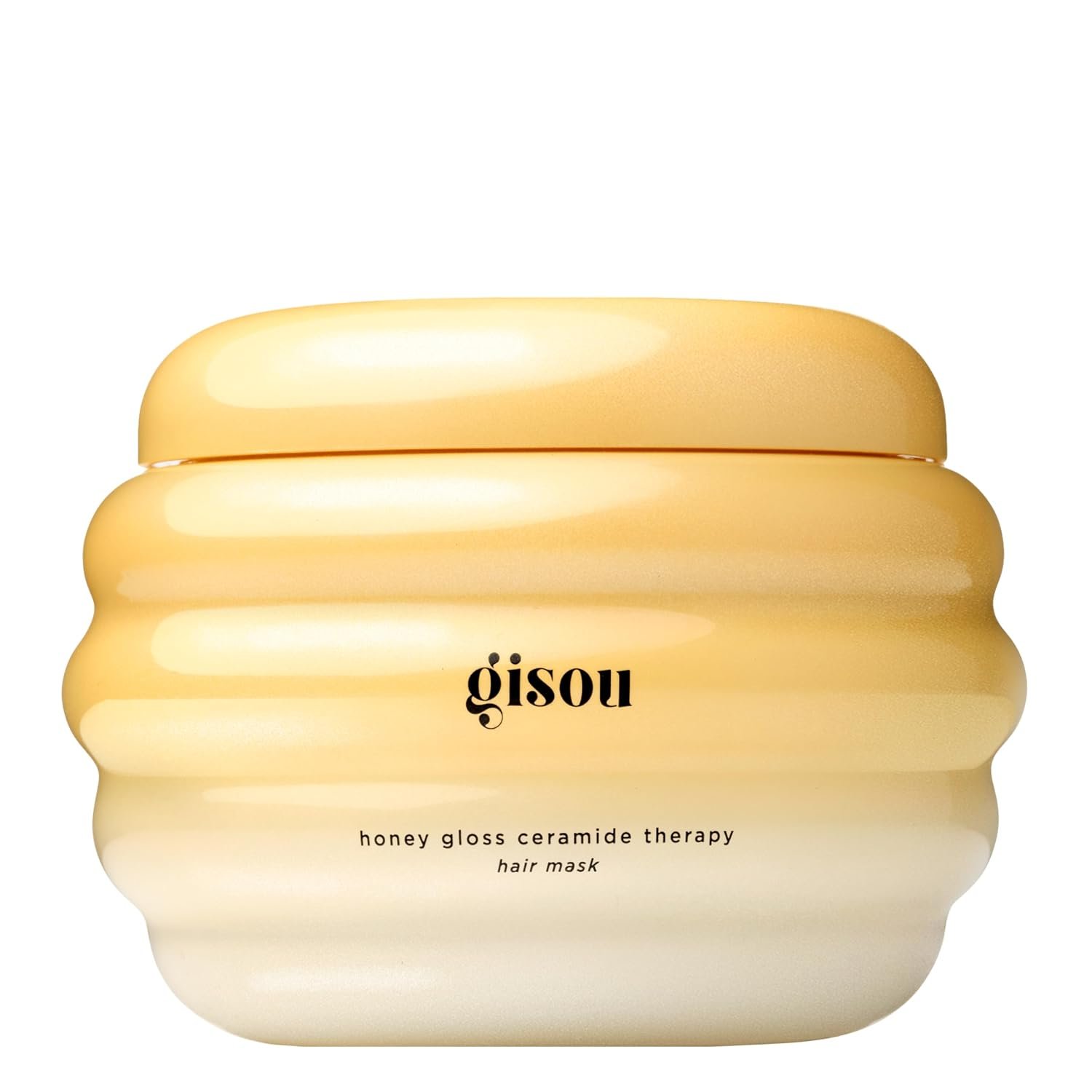Gisou Honey Gloss Ceramide Therapy Hair Mask (7.8 Fl Oz) | Intense hydration, 4X stronger hair, glossy shine, no weigh down, powered by Mirsalehi Honey, ceramides & hyaluronic acid