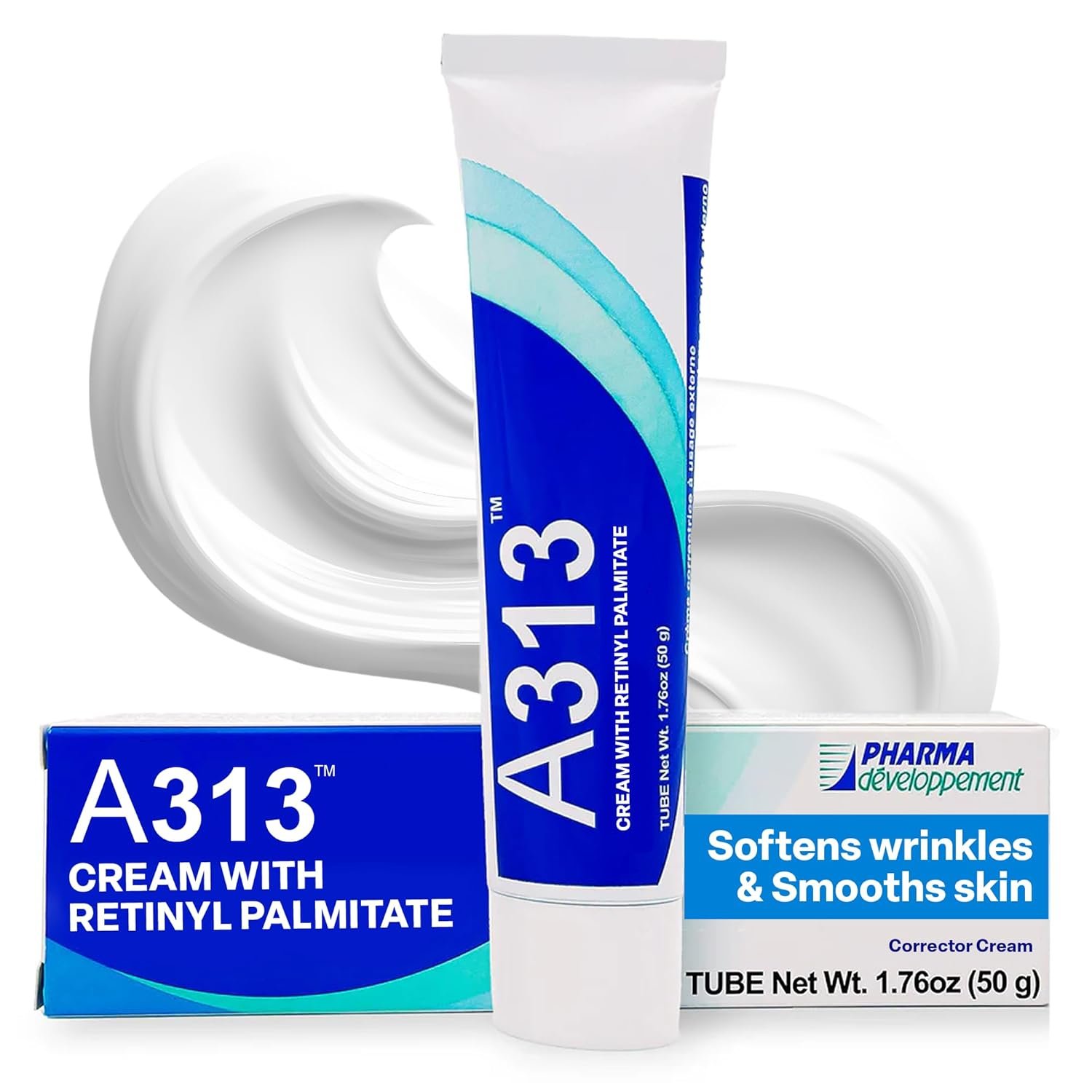 A313 Vitamin A Pommade (Ointment) 200,000 IU – French Dermatological Night Treatment – Rich Occlusive Formula, 50g