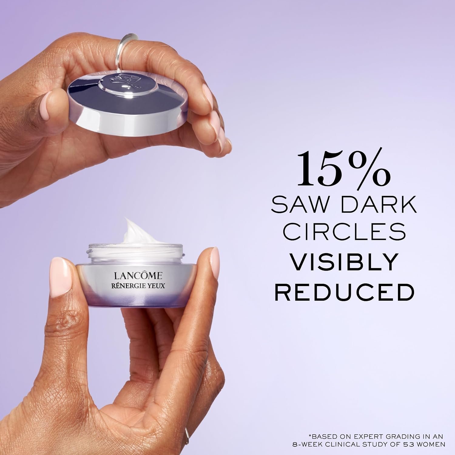Lancôme Rénergie Lift Multi-Action Eye Cream with Hyaluronic Acid, Caffeine & Linseed Extract – Hydrating, Dark Circle Reducer, De-Puffing Eye Bag Treatment