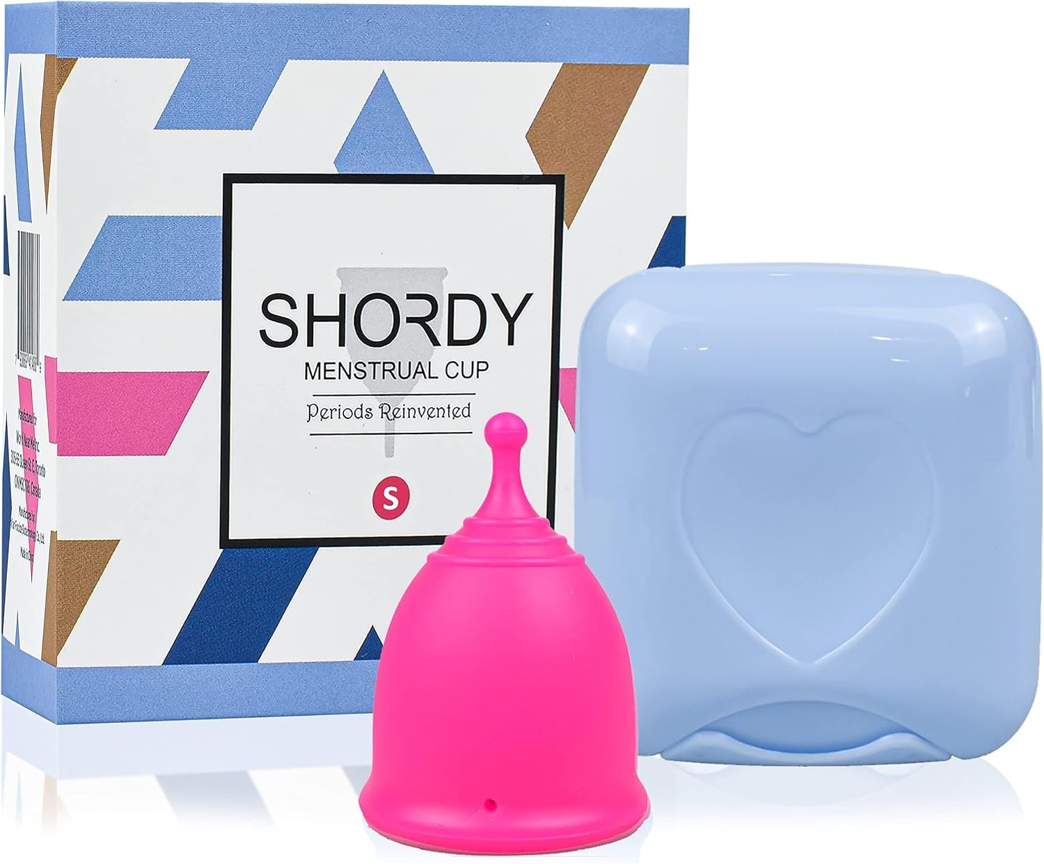 Menstrual Cups (Small), Single Pack with Box, Soft & Flexible, Copa Menstrual Kit for Women Upto 12 Hours of Comfort, Eco-Friendly & Safer Alternative to Disc Pads Tampons (Pink)