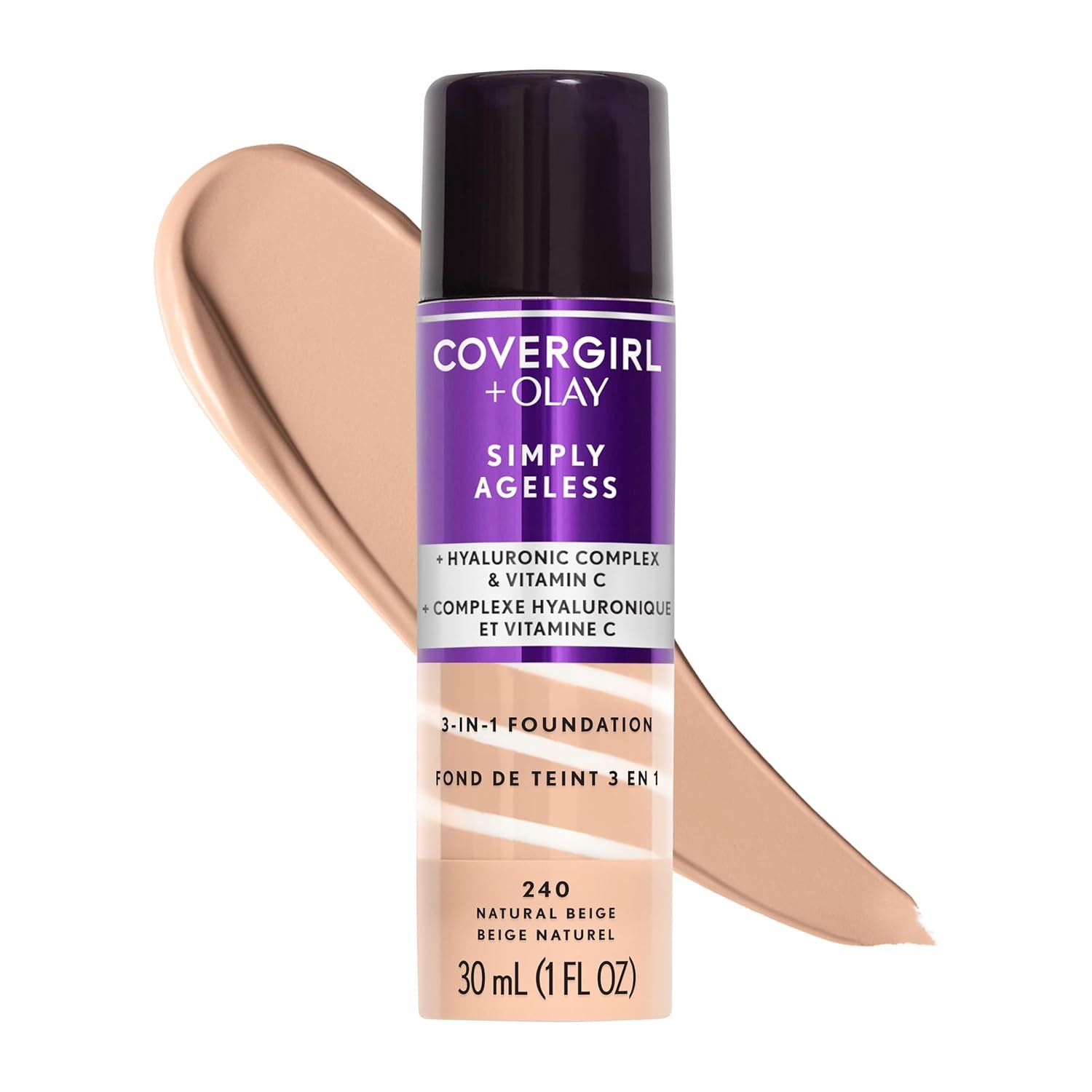 COVERGIRL Simply Ageless 3-in-1 Foundation – 240 Natural Beige
